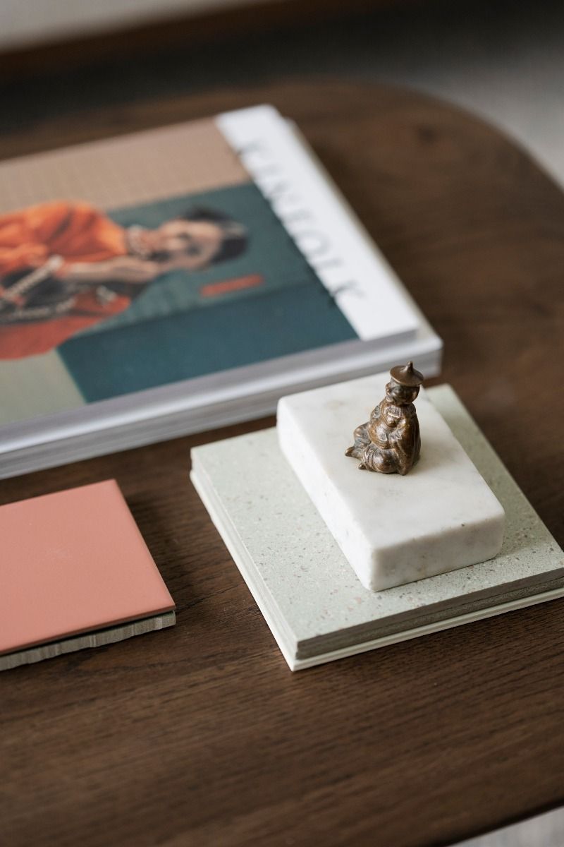 Rowico Hammond sohvapöytä 62x62cm, ruskea