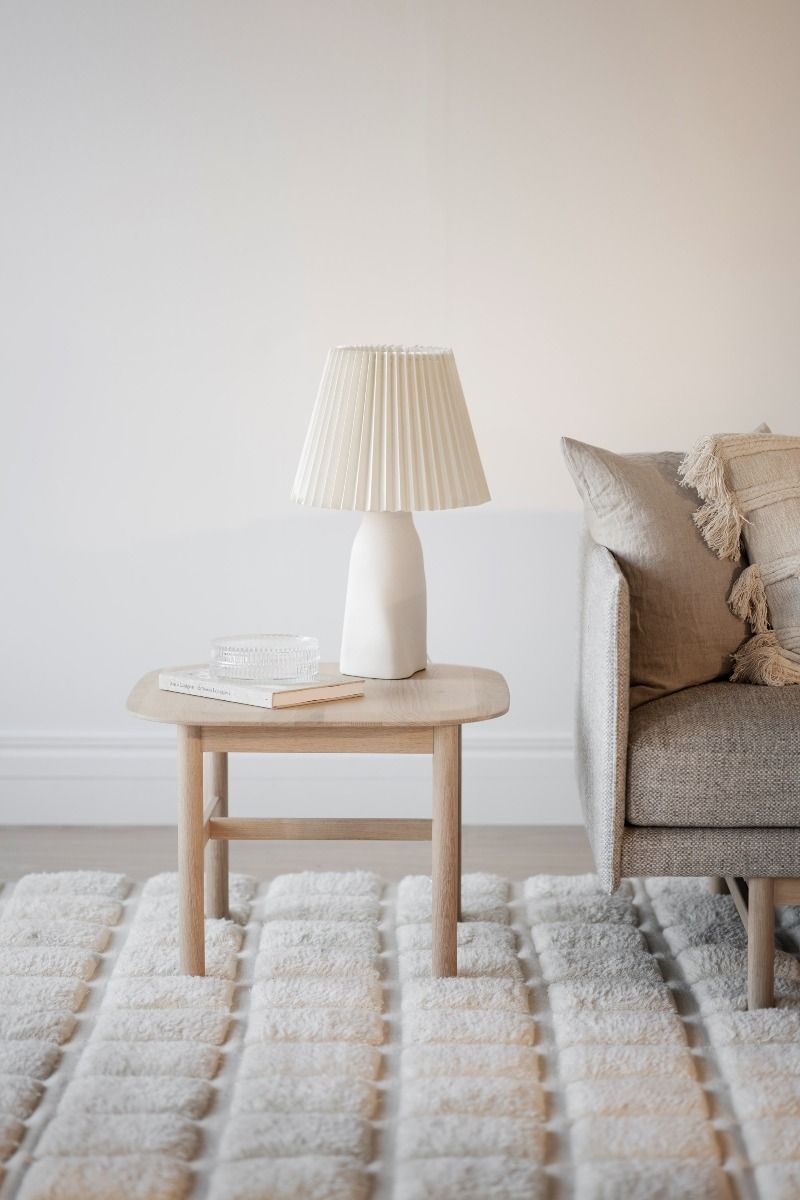 Rowico Hammond sohvapöytä 62x62cm, valkopesty 