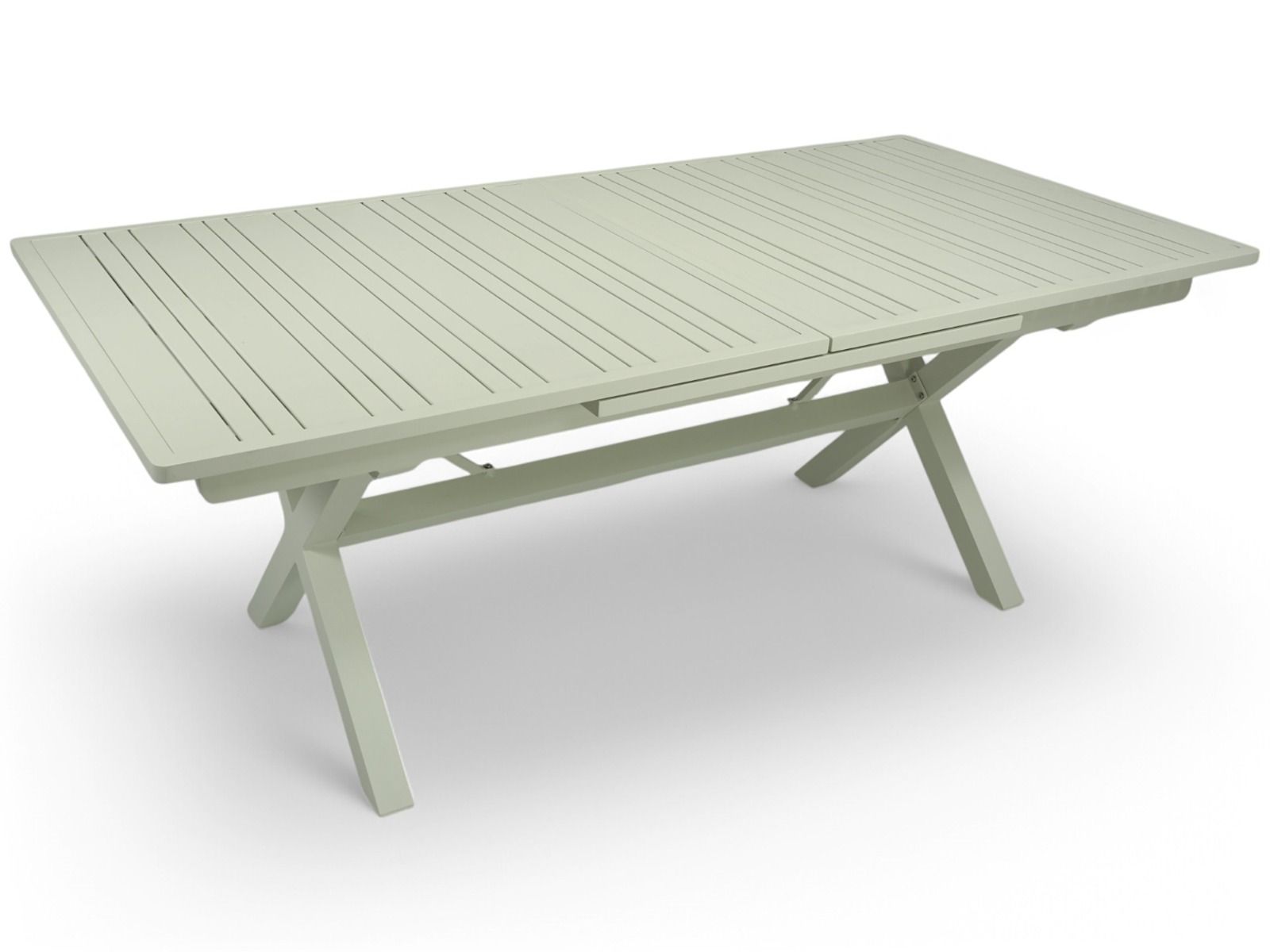 Hanko jatkopöytä terassipöytä 200-280 x 100, vaalea