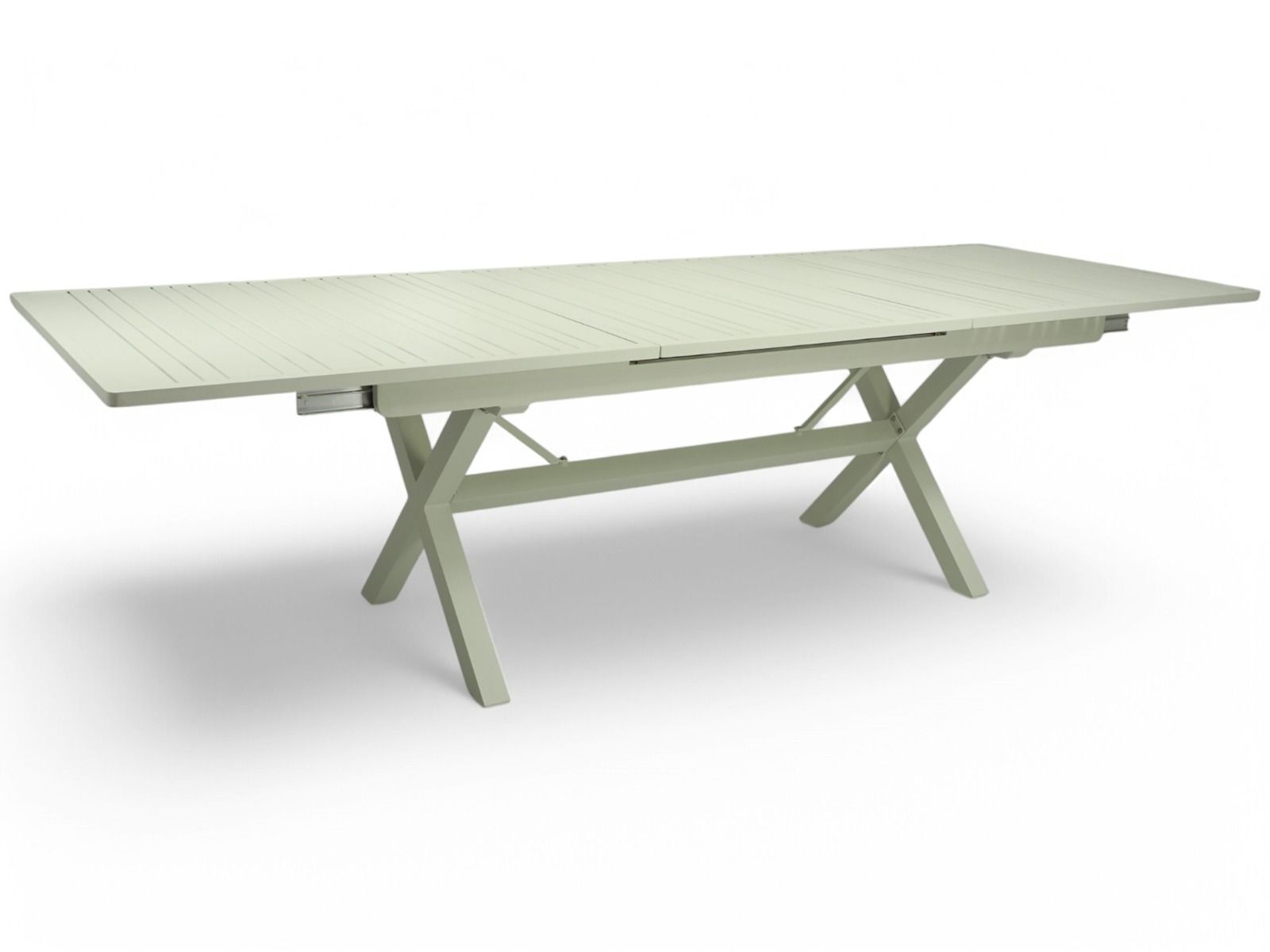 Hanko jatkopöytä terassipöytä 200-280 x 100, vaalea