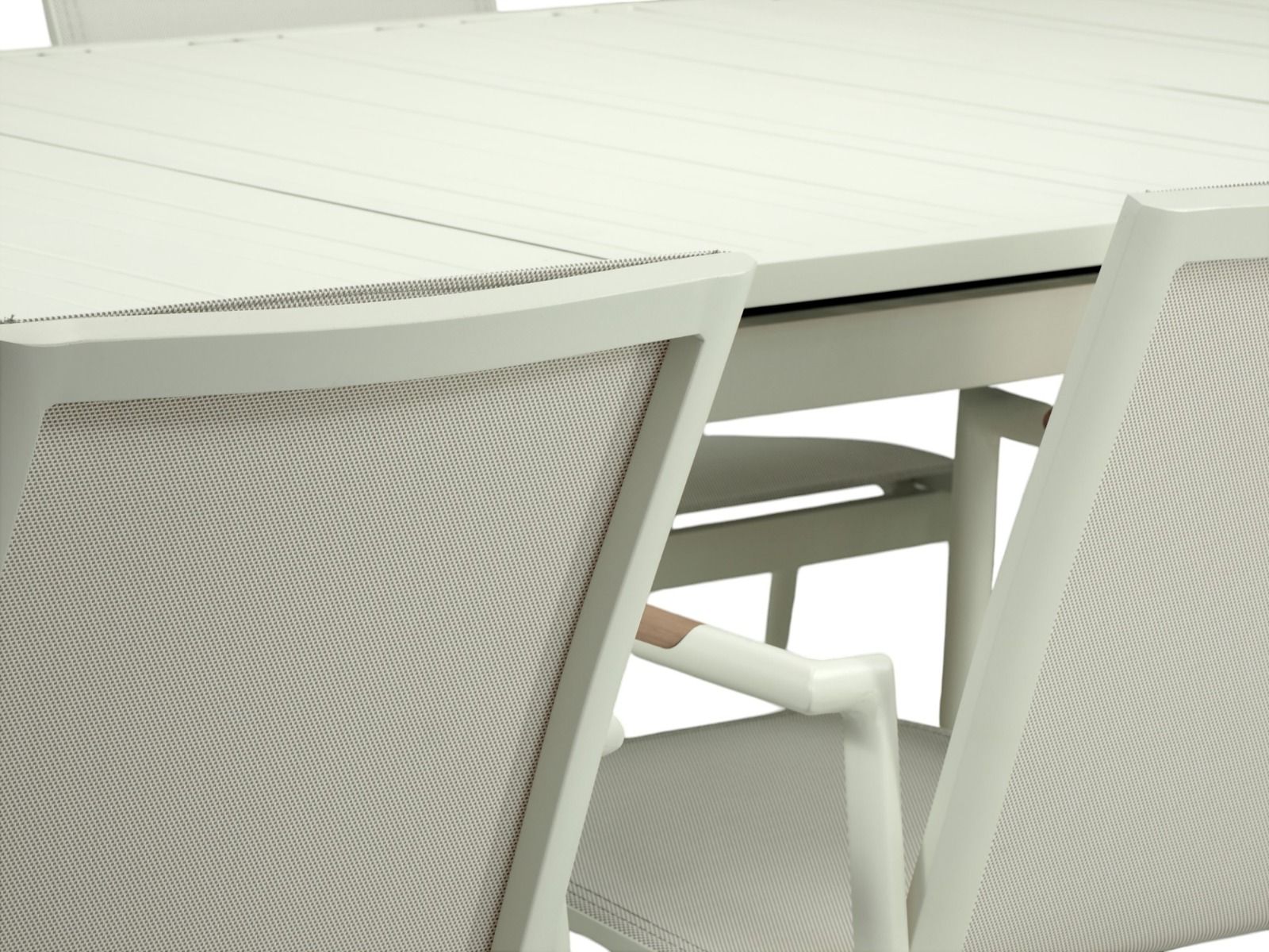 Hanko jatkopöytä + 6 Marina tuolia ulos