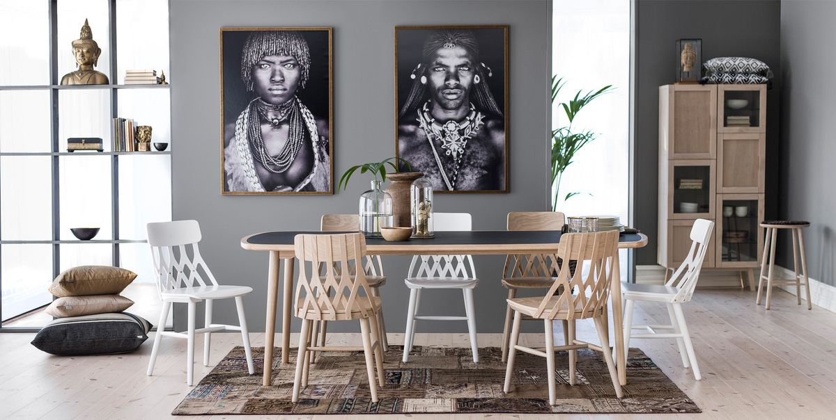 Hans K Y5-ruokatuoli, valkoöljytty tammi