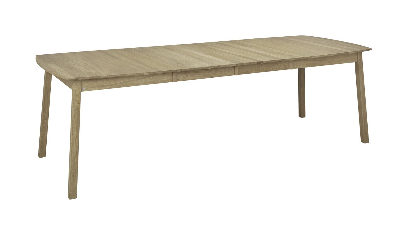 Hans K Verona ruokapöytä 160cm, valkoöljytty tammi