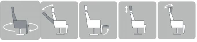 BD-Möbel Harlekin Lux mekanismituoli