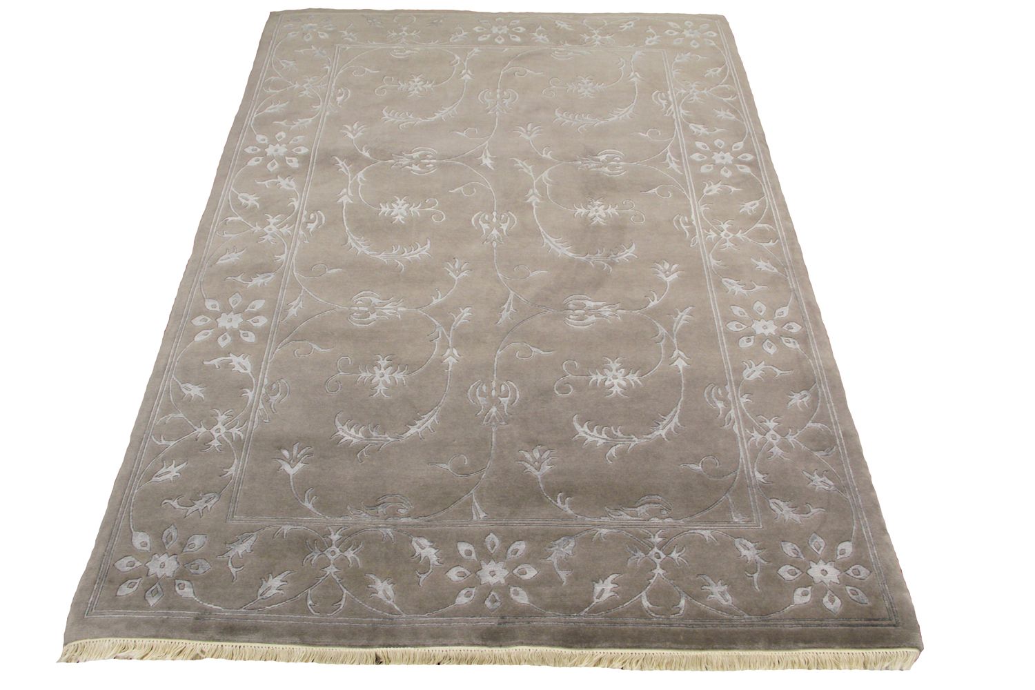 Kulta Tibet matto, harmaa, 200x300 cm