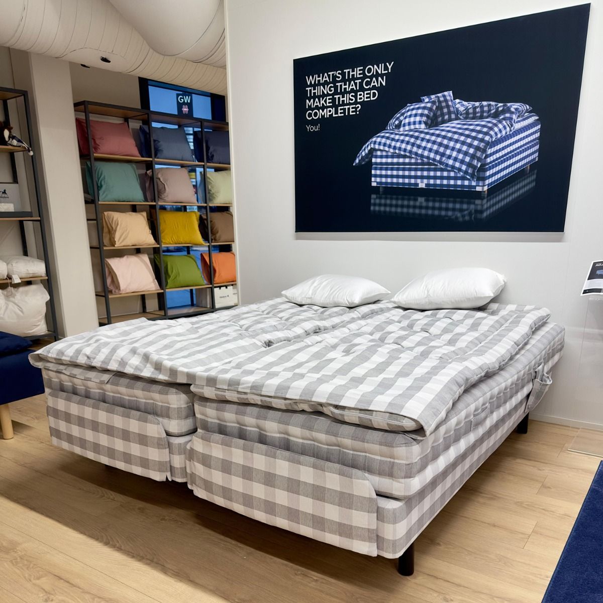 Hästens Adjustable mallisängyt Vaasan myymälässä