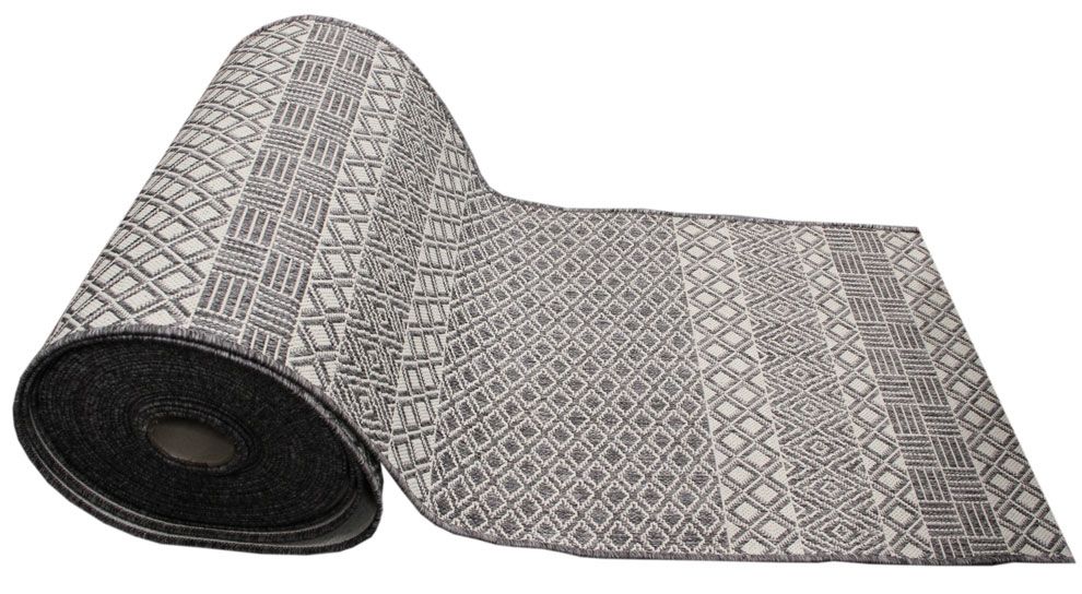 Havana käytävämatto 80 cm harmaa