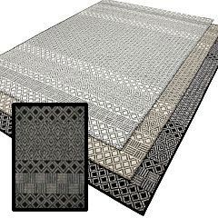 Havana-matto musta, 160x230 cm