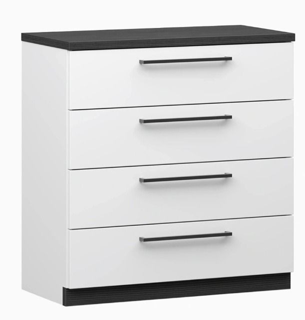 Havi lipasto 4-laatikolla 68cm, eri värejä