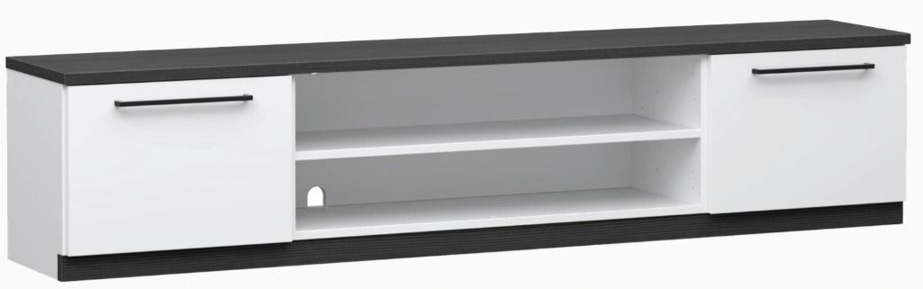 Havi TV-taso 180cm 2-ovella ja avo-osalla, eri värejä