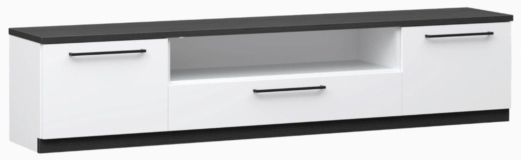 Havi TV-taso 180cm 2-ovella ja laatikolla, eri värejä