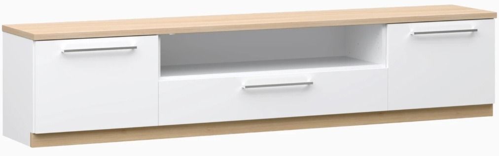 Havi TV-taso 180cm 2-ovella ja laatikolla, eri värejä