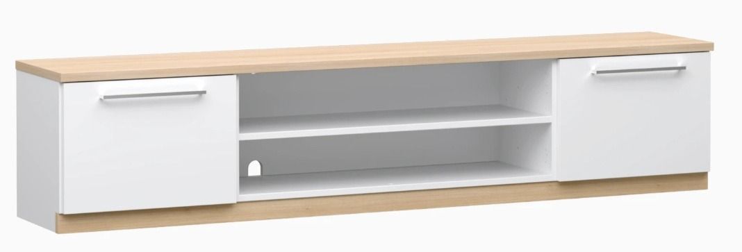 Havi TV-taso 180cm 2-ovella ja avo-osalla, eri värejä