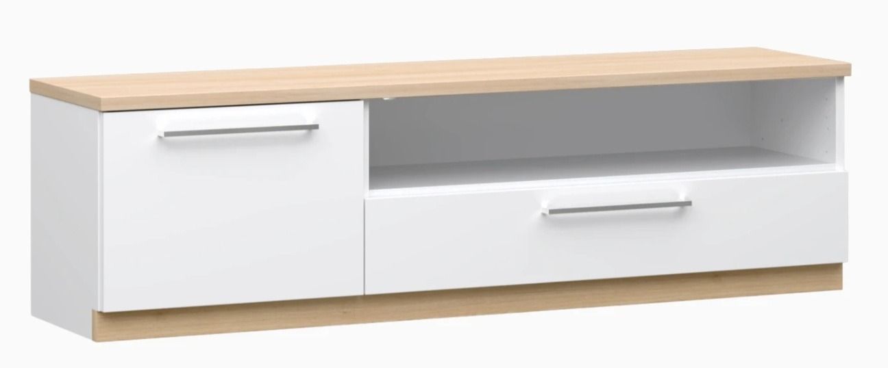 Havi TV-taso 135cm ovella ja laatikolla, eri värejä