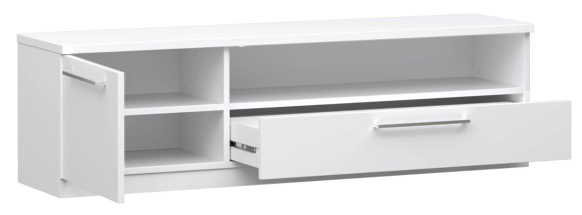 Havi TV-taso 135cm ovella ja laatikolla, eri värejä