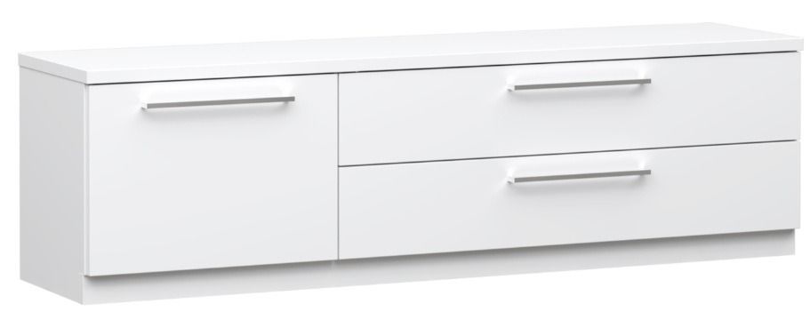 Havi TV-taso 135cm ovella- ja 2 laatikolla, eri värejä