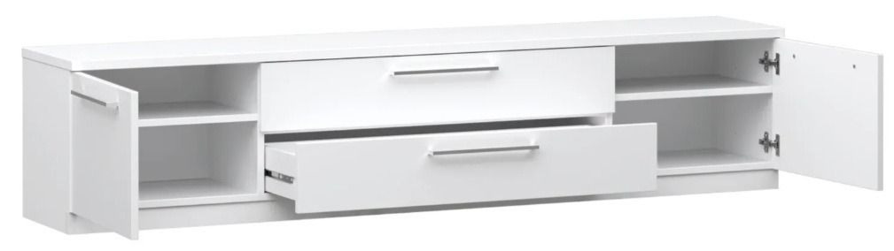 Havi TV-taso 180cm 2-ovella ja 2-laatikolla, eri värejä