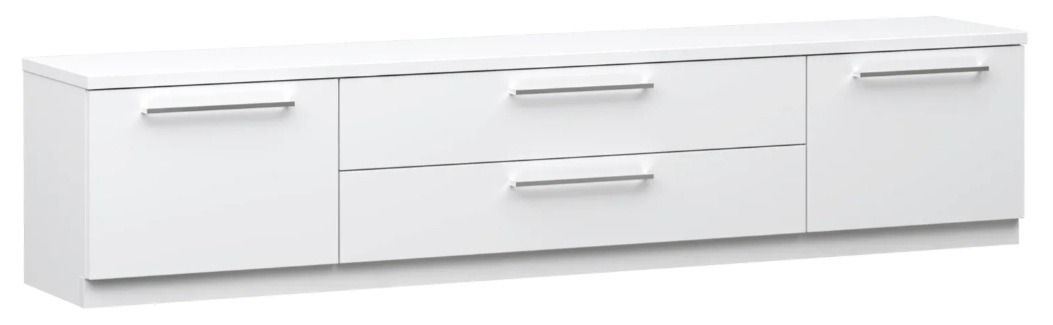 Havi TV-taso 180cm 2-ovella ja 2-laatikolla, eri värejä