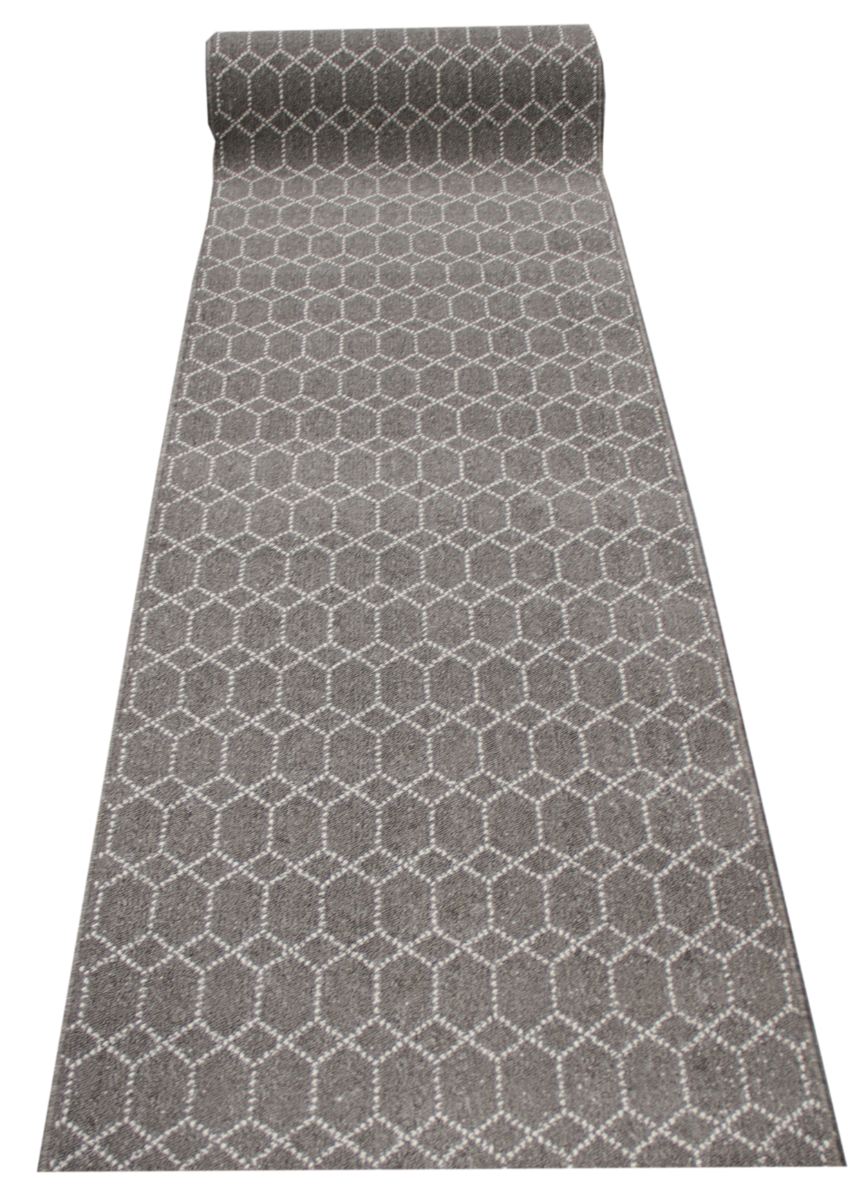 Helmi käytävämatto harmaa, lev 80cm
