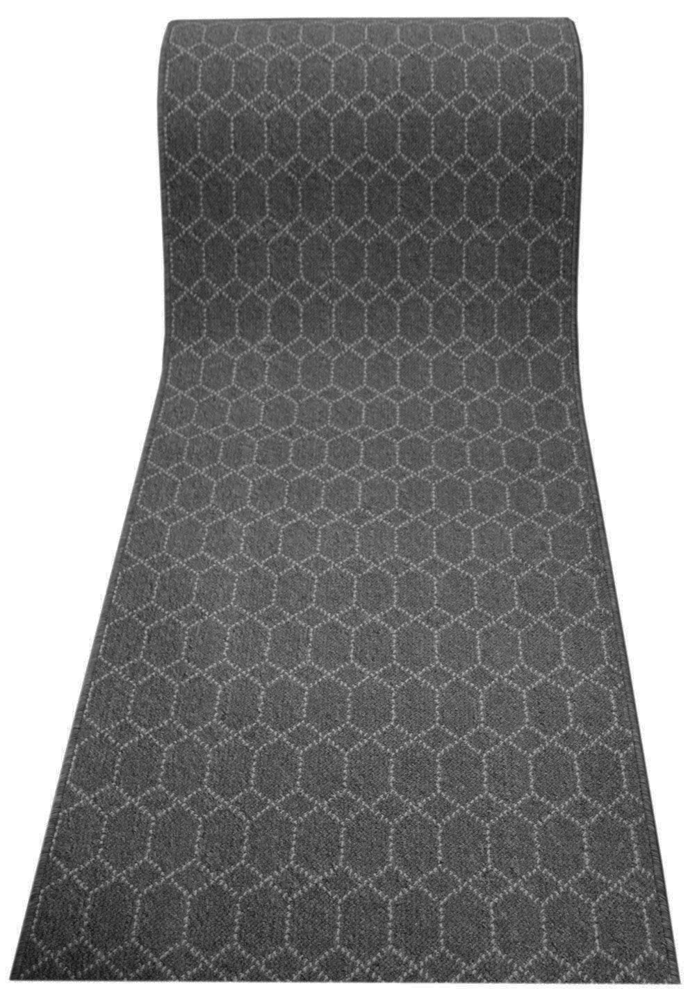 Helmi käytävämatto harmaa, lev 80cm