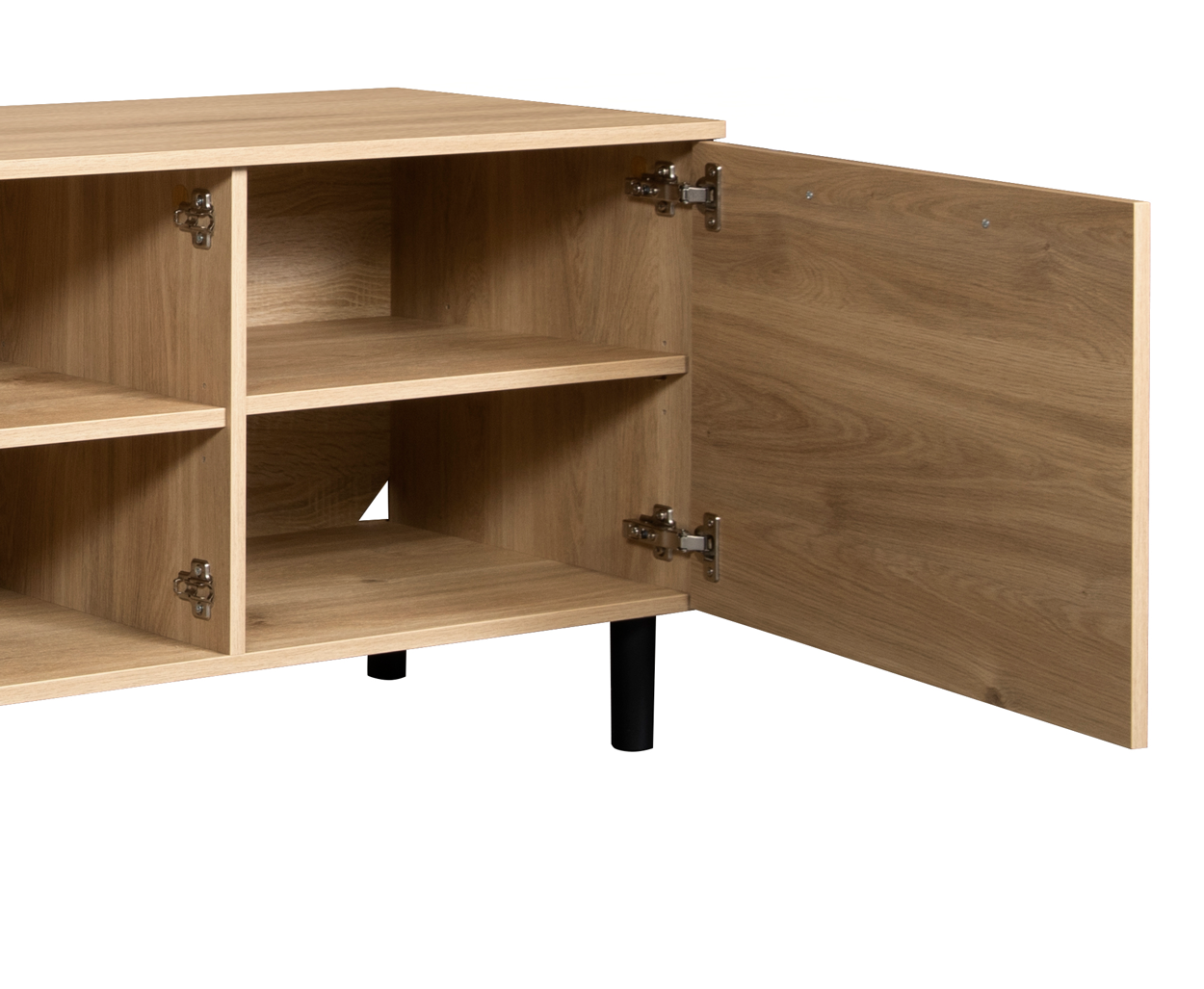 Hiipakka Solo TV-taso 220 cm, musta 