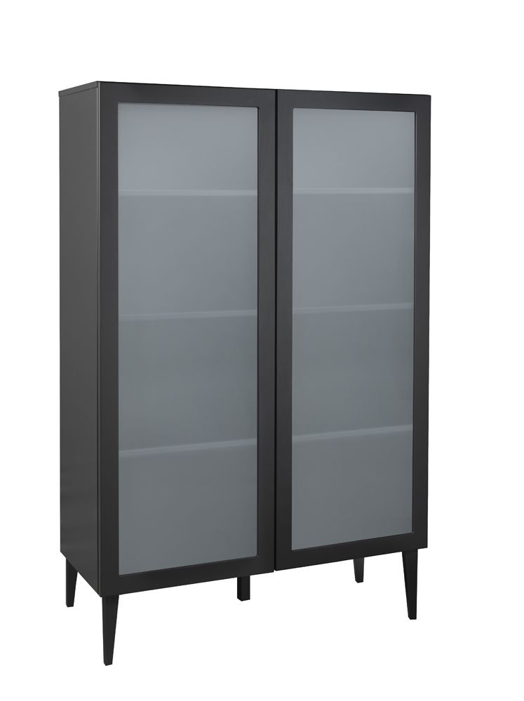 Hiipakka Vilja vitriini 100cm, musta