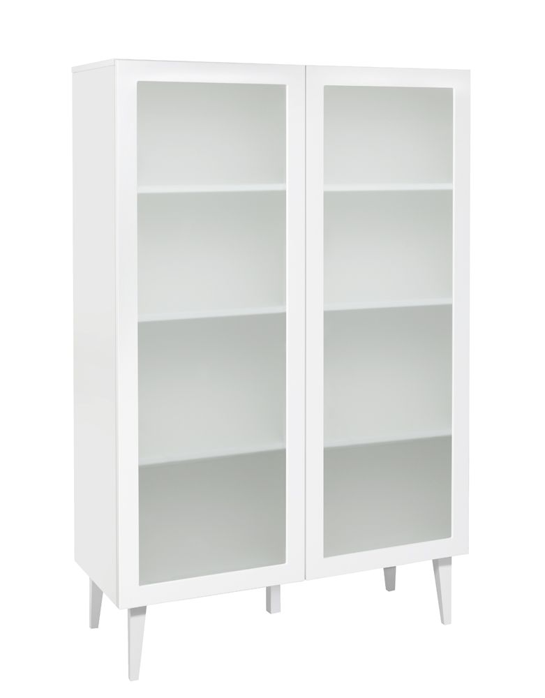 Hiipakka Vilja vitriini 100cm, valkoinen