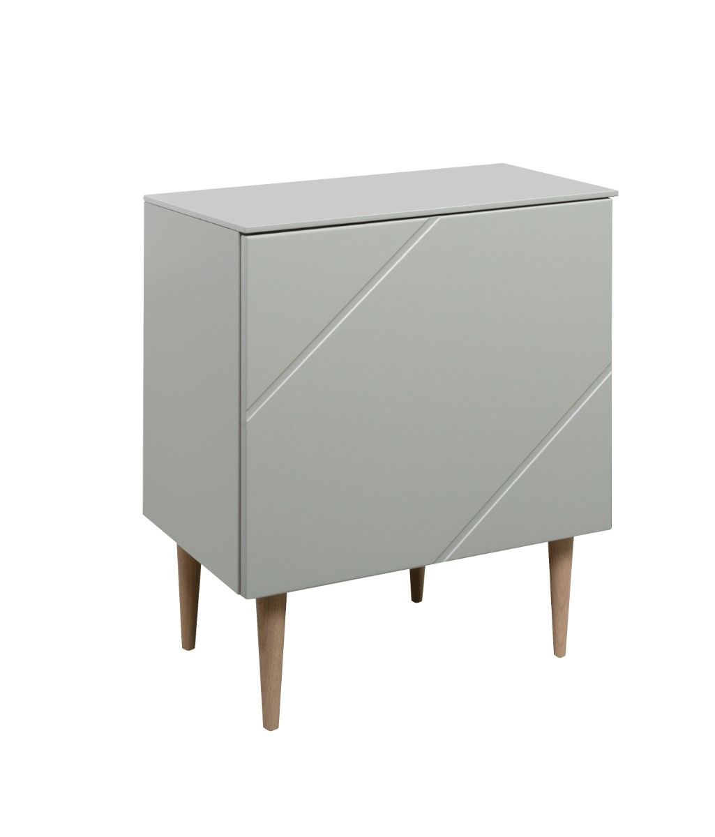 Hiipakka vilja yöpöytä 50cm ovella, vihreä