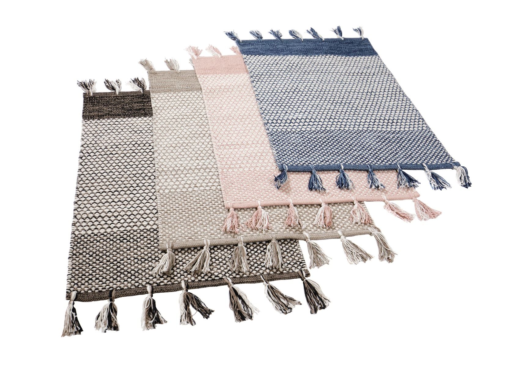 Hilla puuvillamatto, pellava