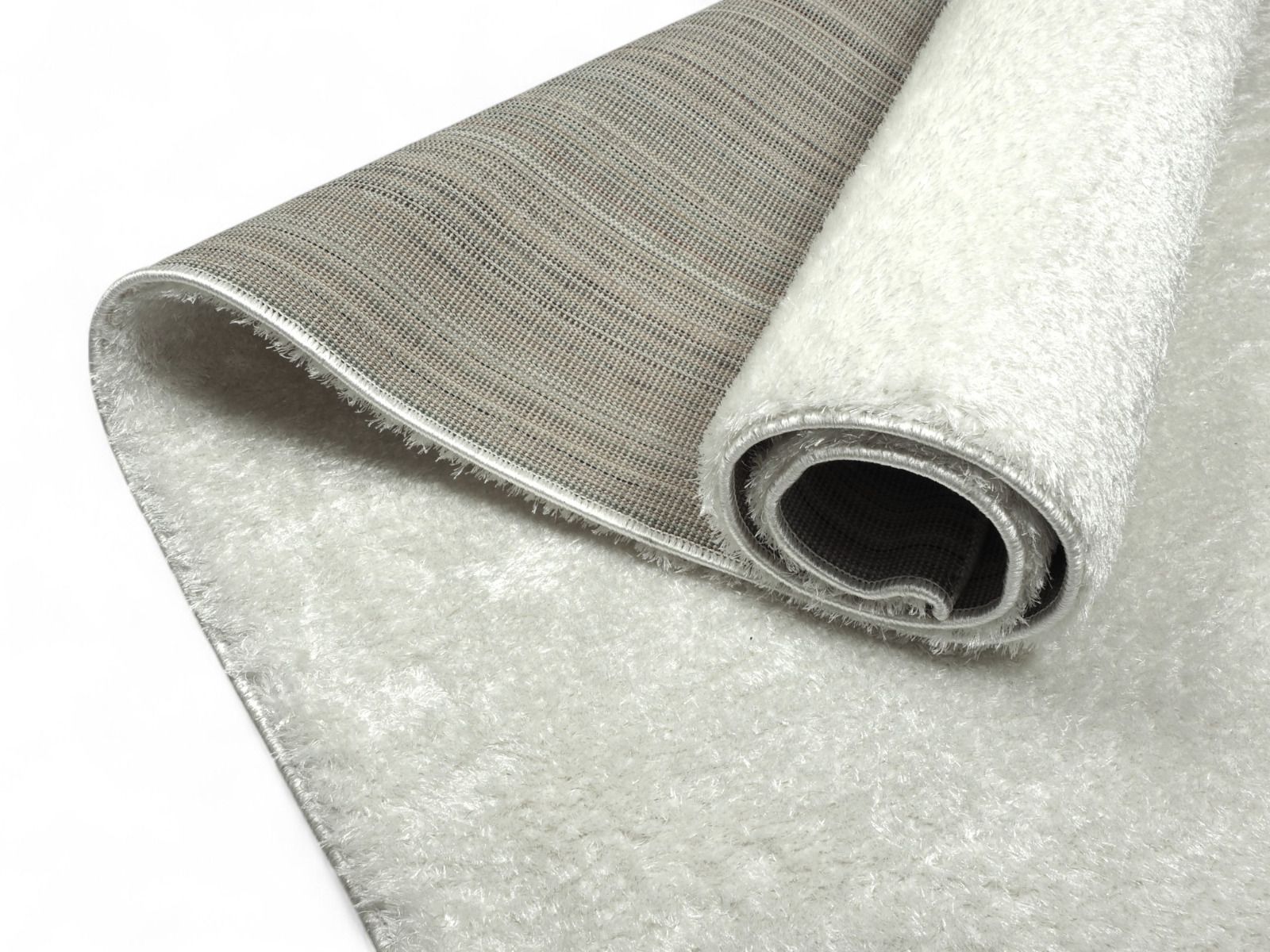 Hohde nukka-käytävämatto, valkoinen, eri kokoja