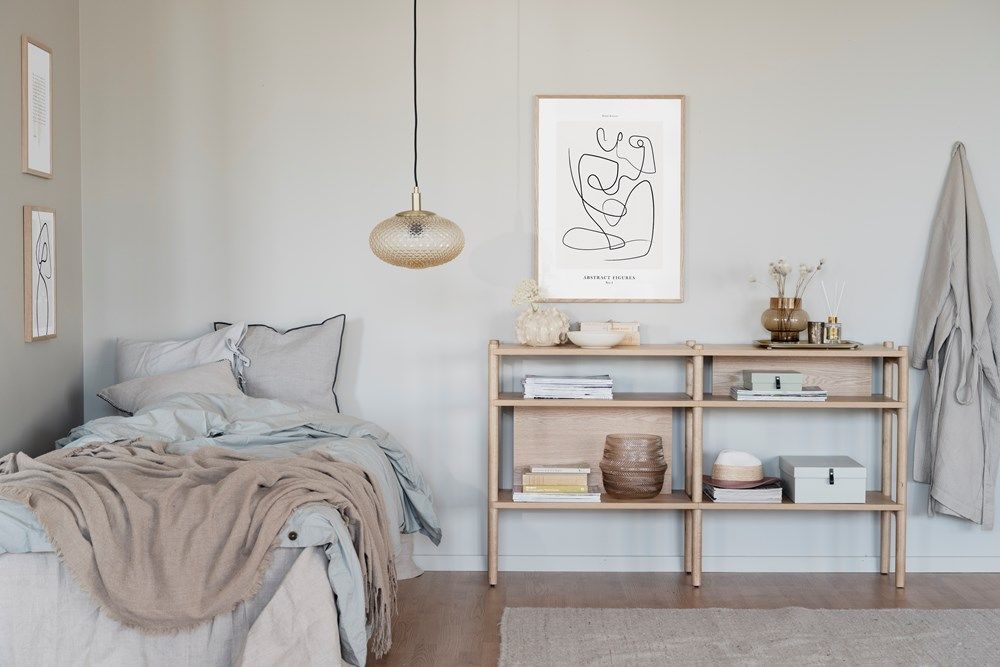 Rowico Holton hyllykkö/sivupöytä, tammi