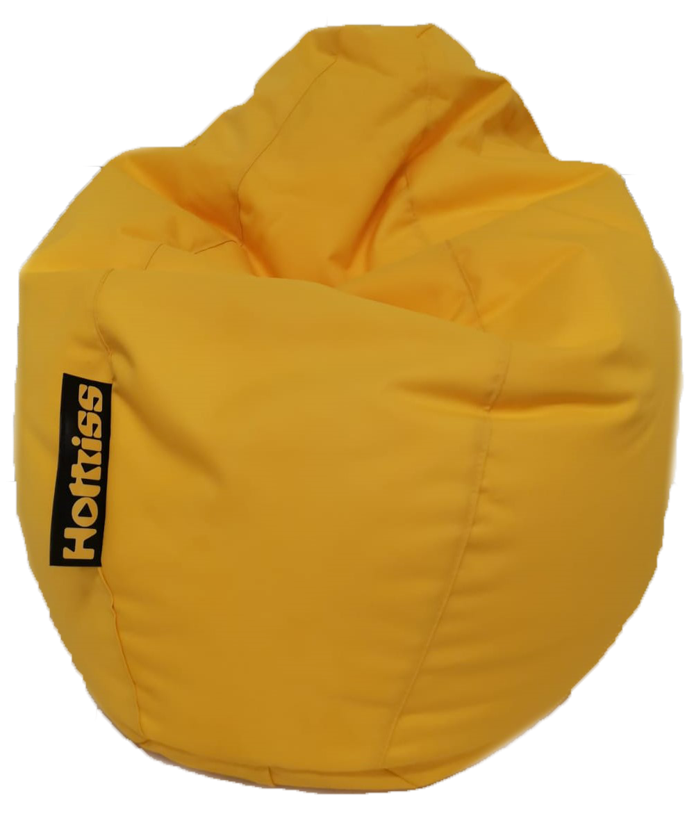 Hotkiss säkkituoli keltainen 250 litraa