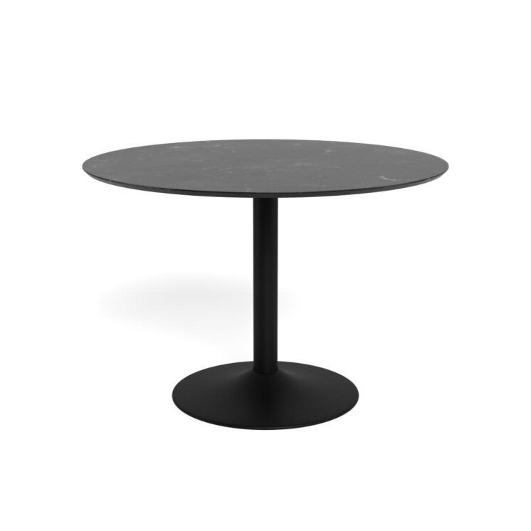 Eira pyöreä ruokapöytä 110cm, musta