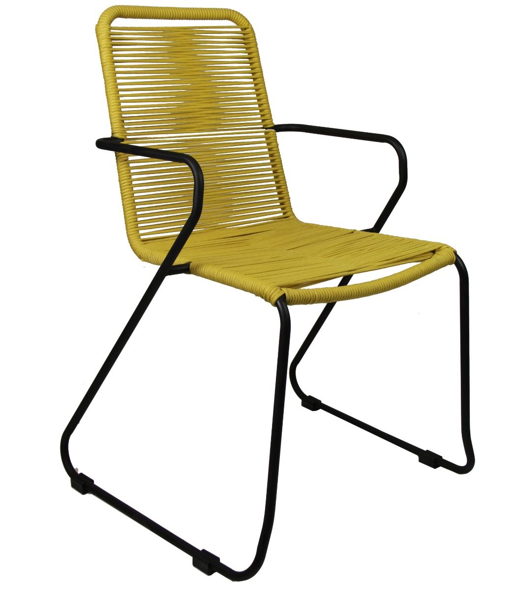 Ibiza puutarhatuoli, keltainen