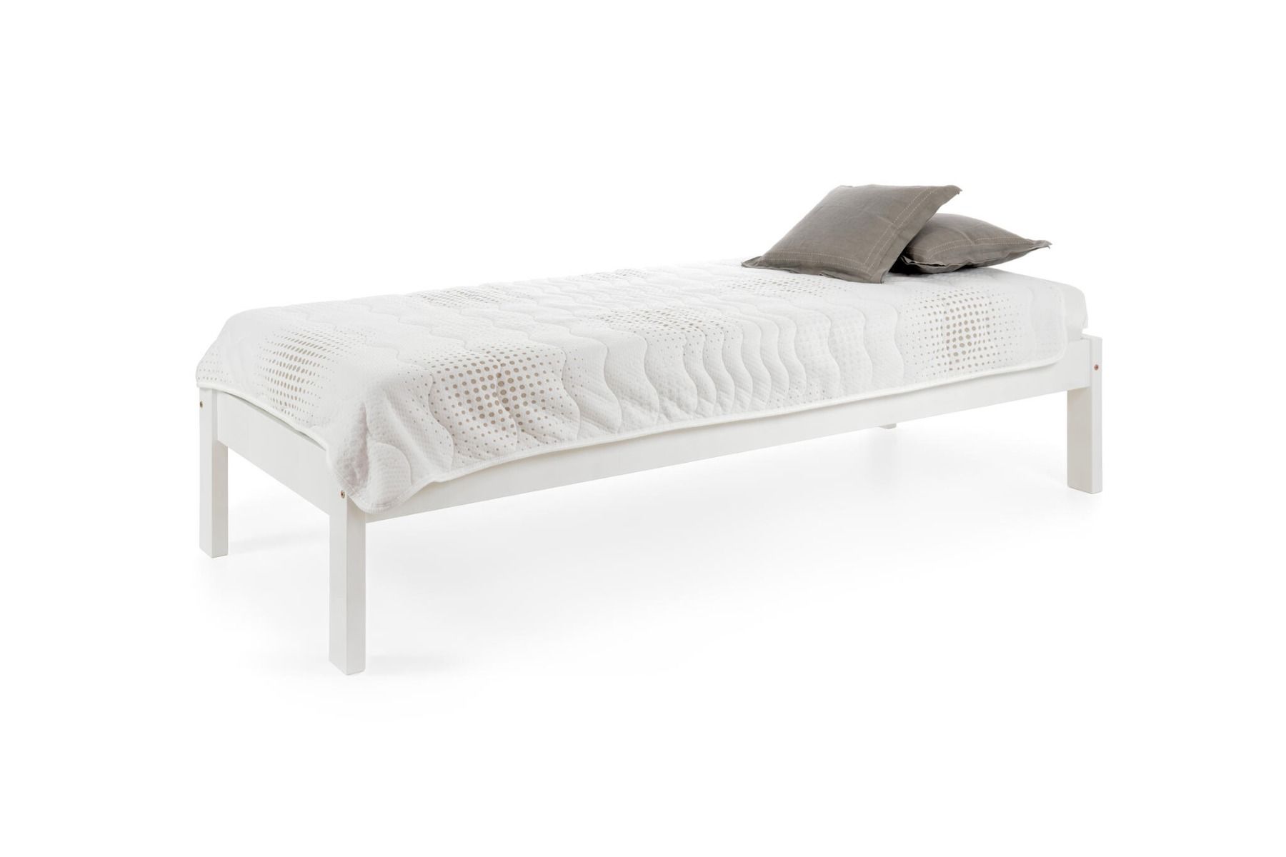 Ida laverisänky 80x200cm sängyn runko valkoinen