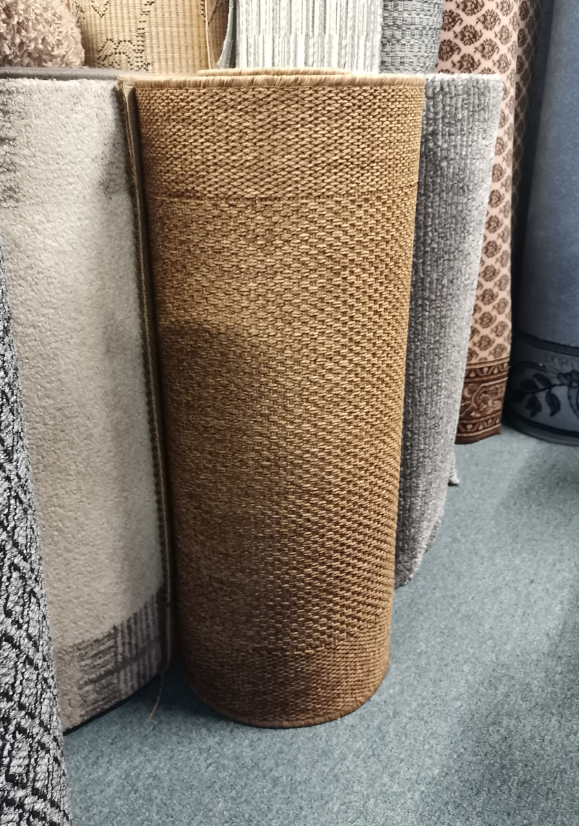 Louna käytävämatto, ruskea, lev. 80 cm