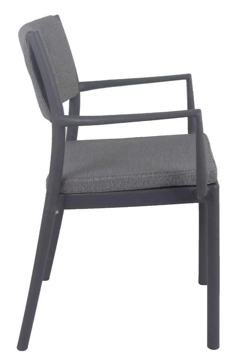 Nicole terassituoli, harmaa