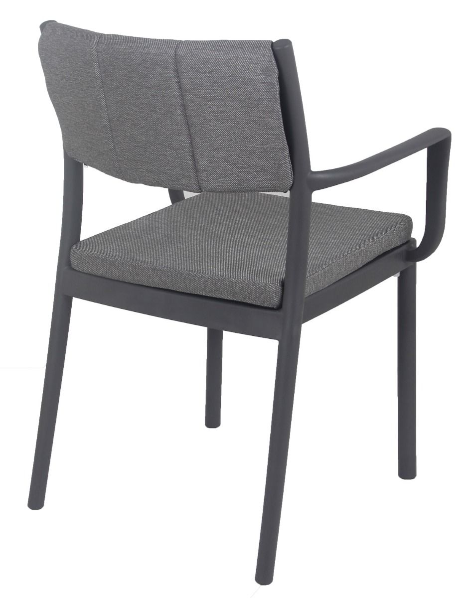 Nicole terassituoli, harmaa