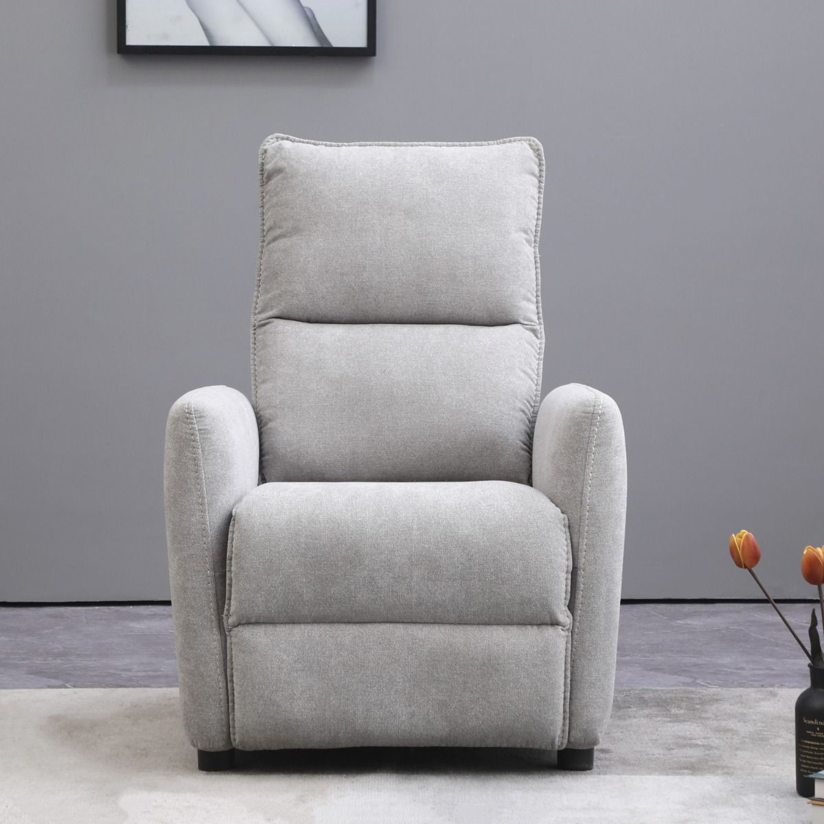 Indy mekanismituoli, vaaleanharmaa