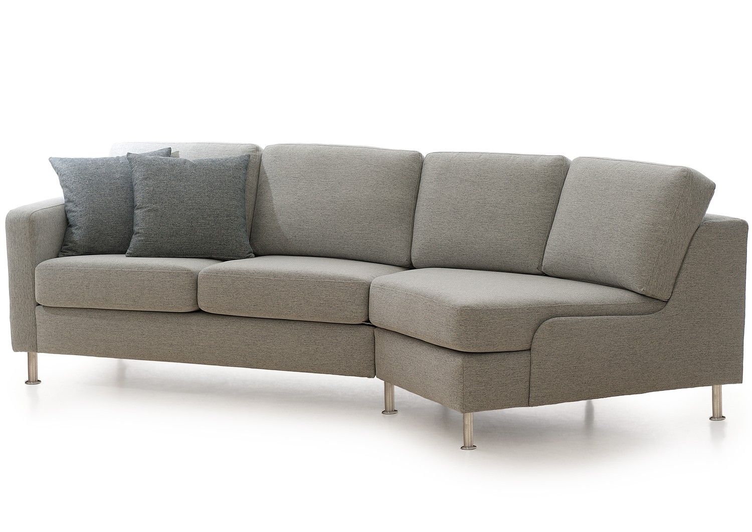 Neiser Inspira kaareva kulmasohva, hiekka