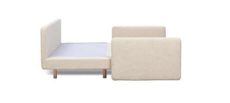 Interface Twin vuodesohva Leaf verhoilulla, eri värejä