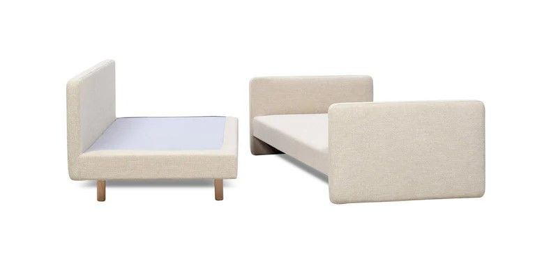 Interface Twin vuodesohva Leaf verhoilulla, eri värejä