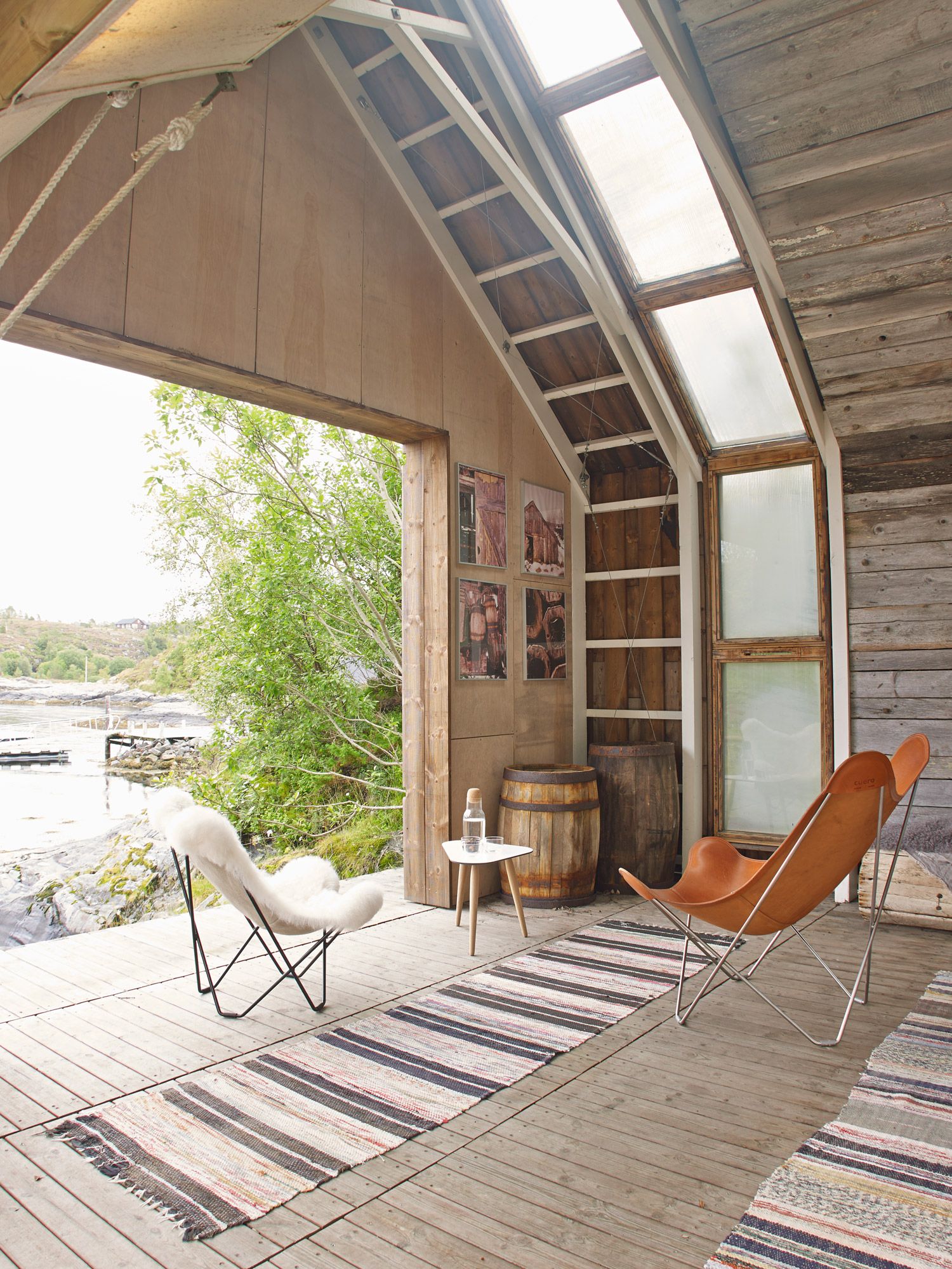 Cuero Lepakkotuoli Pampa Mariposa, Crude Nature