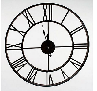 Iron-seinäkello 60 cm