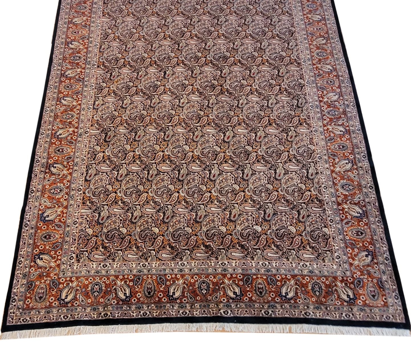 Qain matto, sininen, 303x380 cm