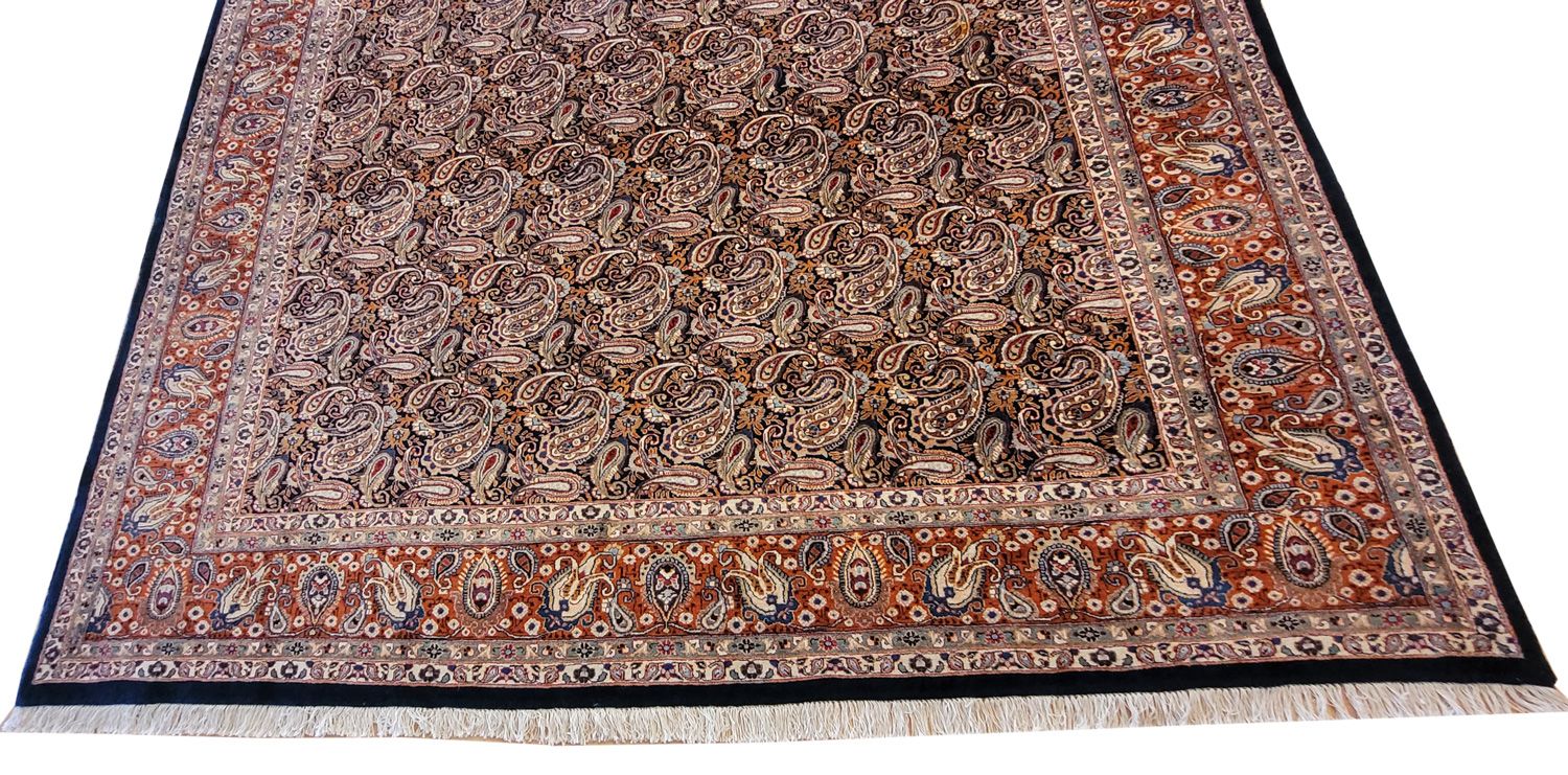 Qain matto, sininen,  303x380 cm