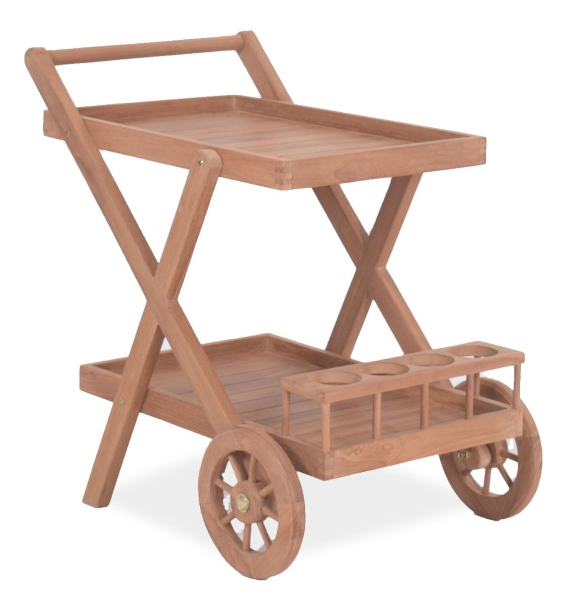 Jaava tarjoiluvaunu, Teak Golden