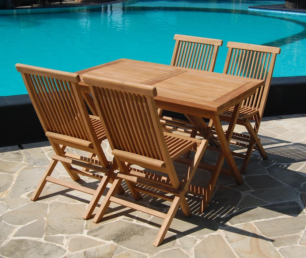 Borneo tiikkipöytä 70x120, tiikki