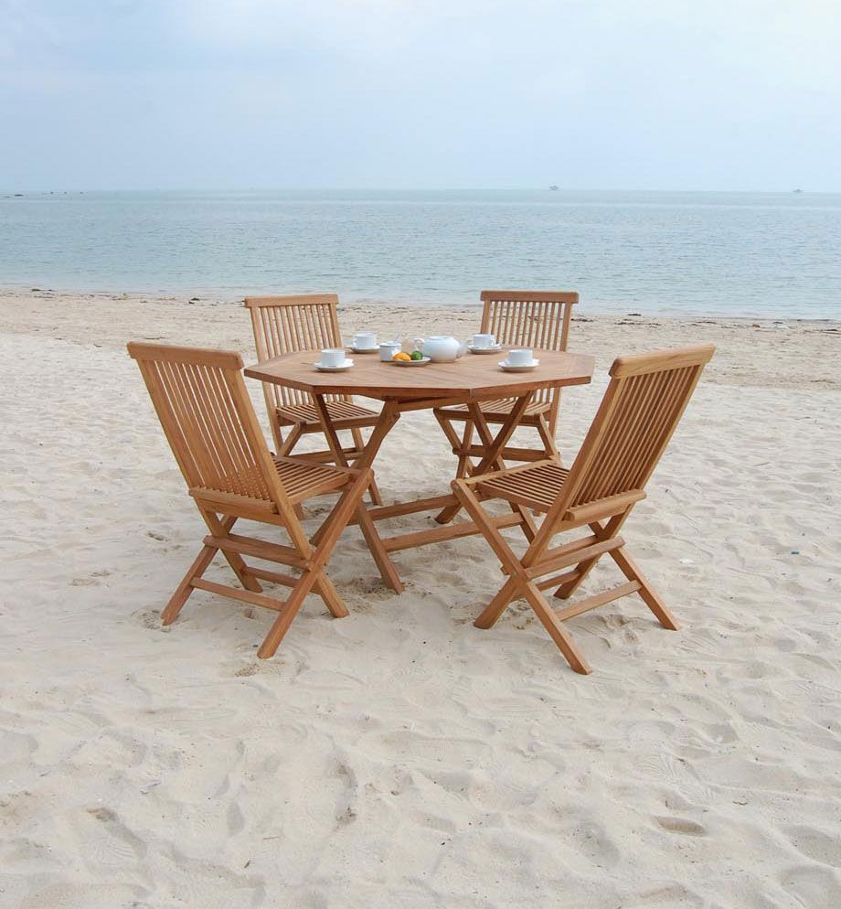 Jaava taittotuoli, tiikkiä