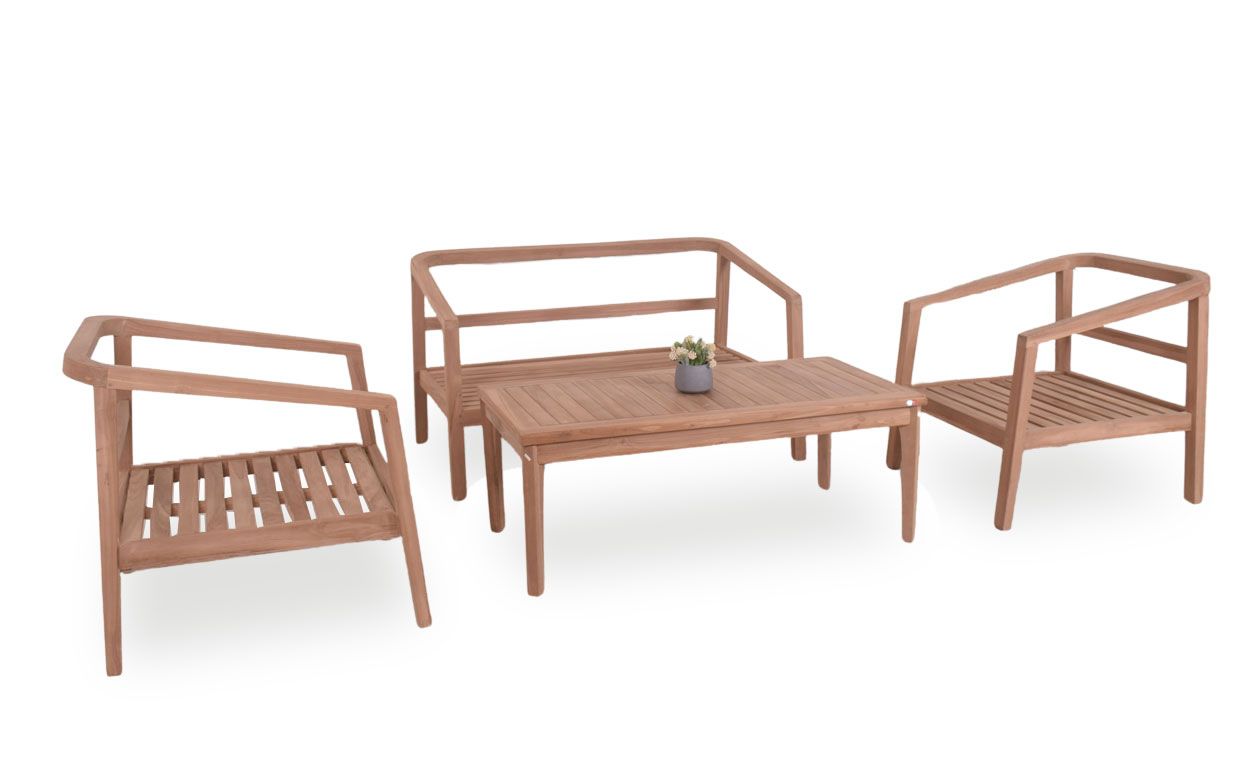 Bintan sohvaryhmä, tiikkiä